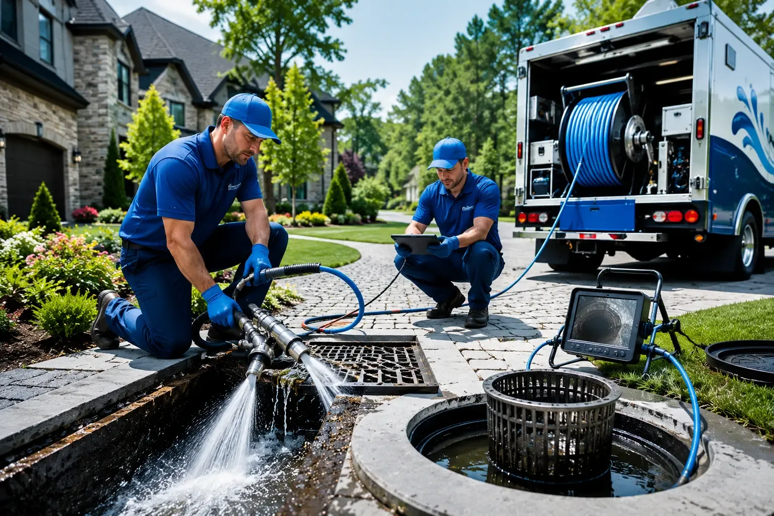 Local outdoor drain cleaning professionals in Roanoke, VA